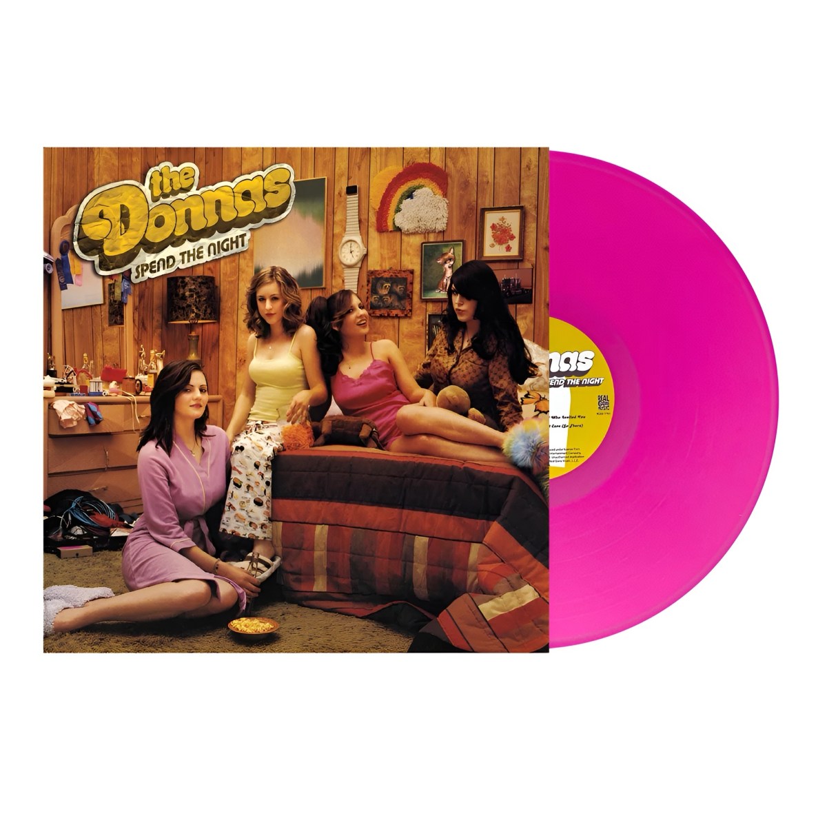 Vinyl Unboxing: THE DONNAS – Spend The&nbsp;Night