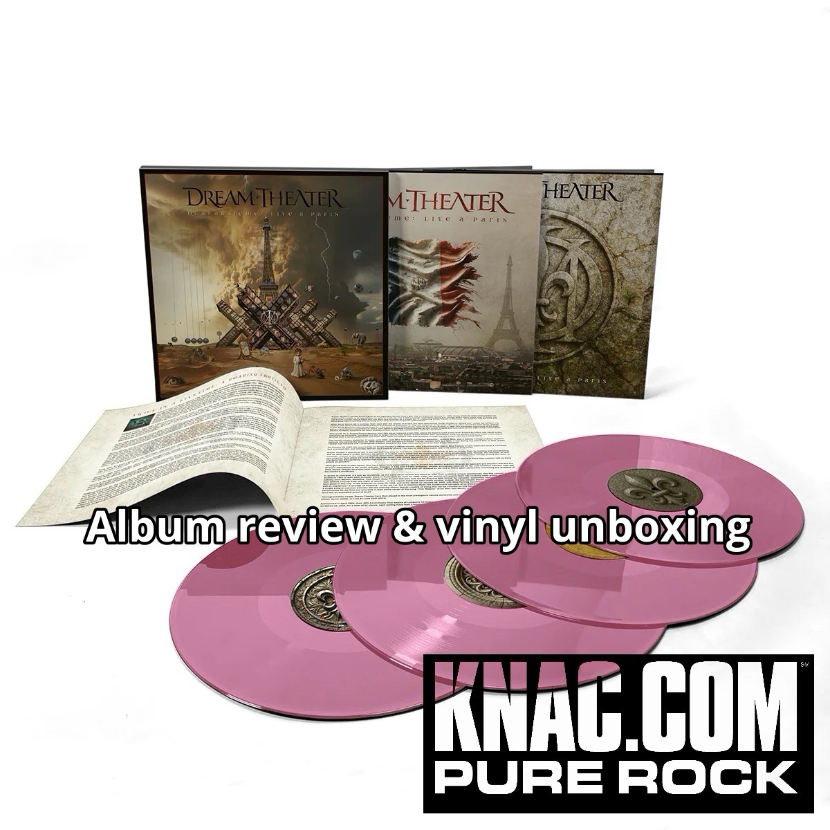 Review: DREAM THEATER – Quarantième: Live à Paris&nbsp;(2025)